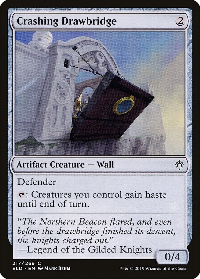 Crashing Drawbridge (217) (ELD)