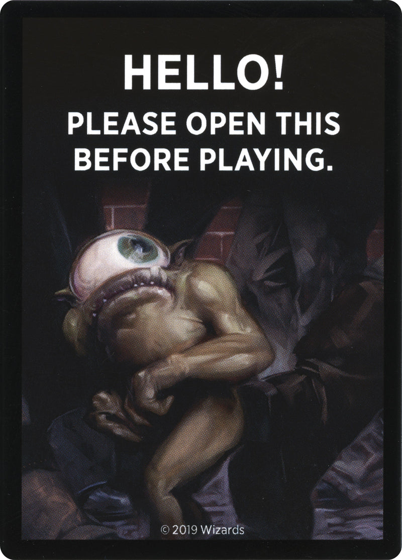Image for Corpse Knight Reminder Card (Knights' Charge Brawl Deck) (UMP) - Magic: The Gathering