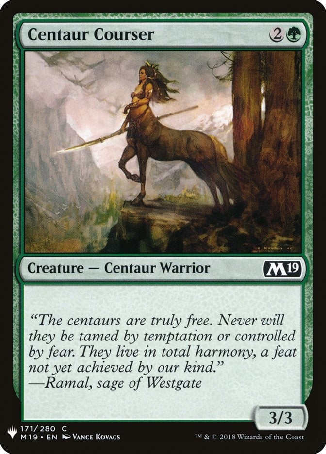 Centaur Courser (171) (LIST)