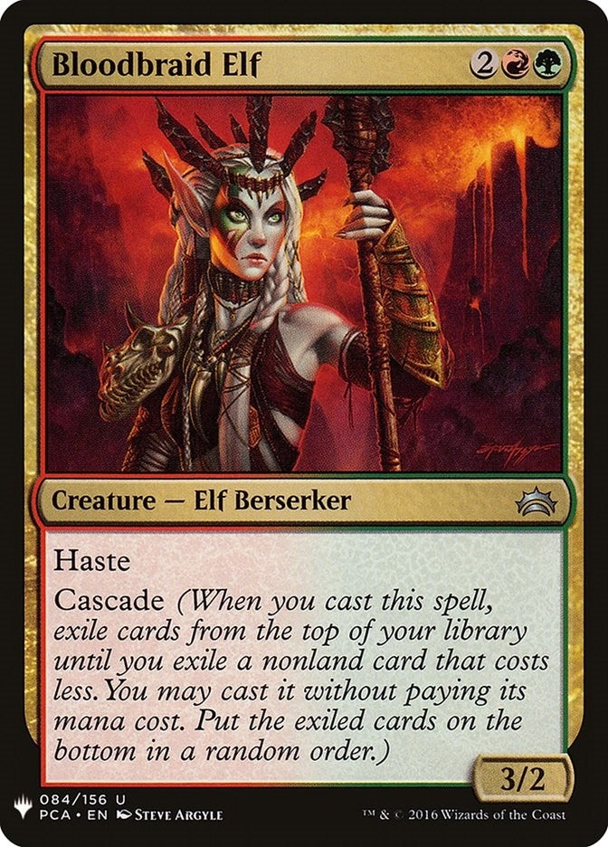 Bloodbraid Elf (84) (LIST)