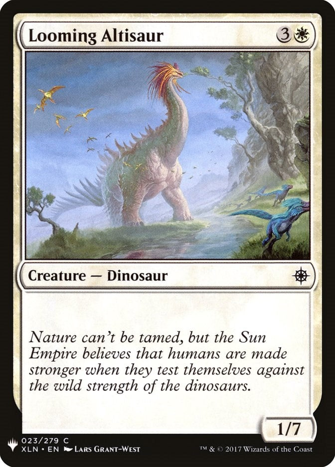 Looming Altisaur (23) (LIST)