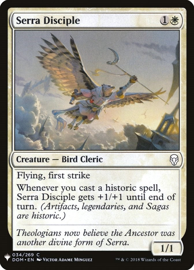 Serra Disciple (34) (LIST)