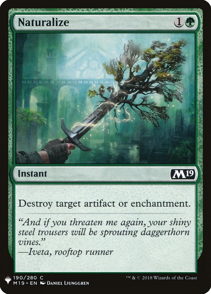 Naturalize (190) (LIST)