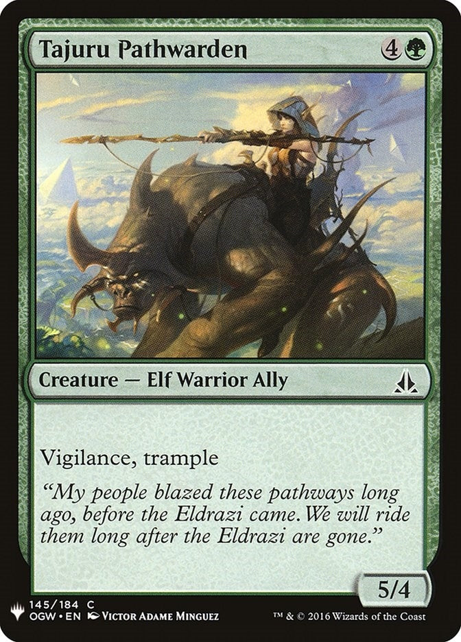 Tajuru Pathwarden (145) (LIST)