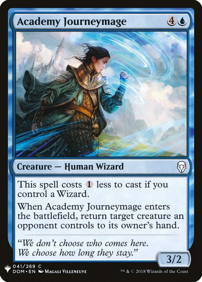 Academy Journeymage (41) (LIST)