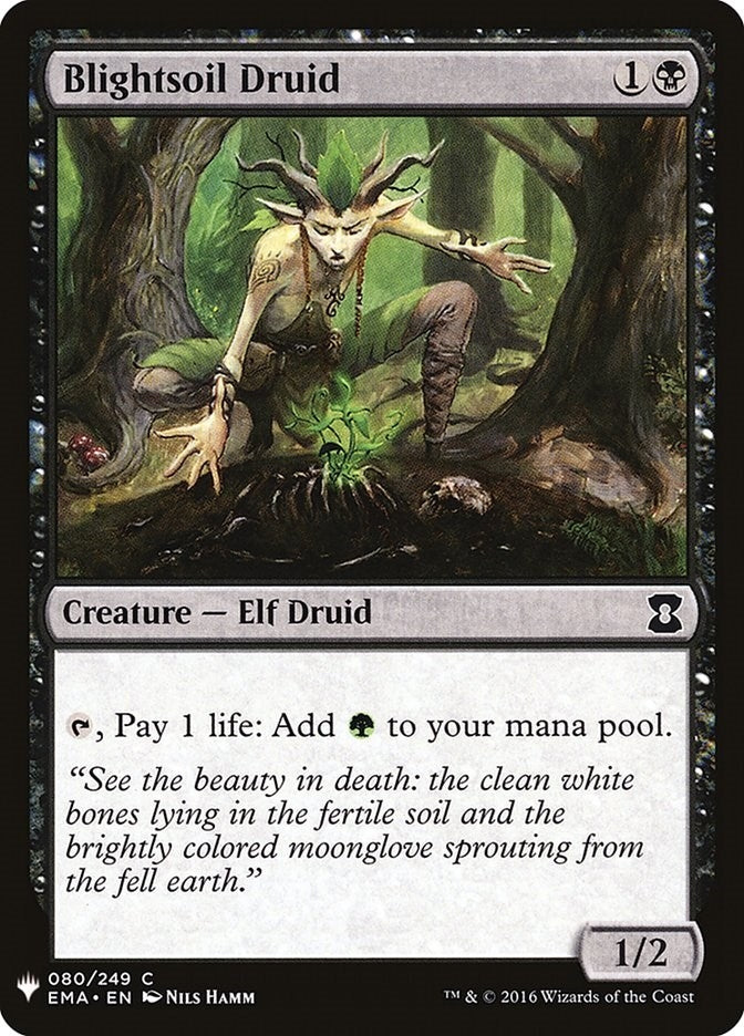 Blightsoil Druid (80) (LIST)