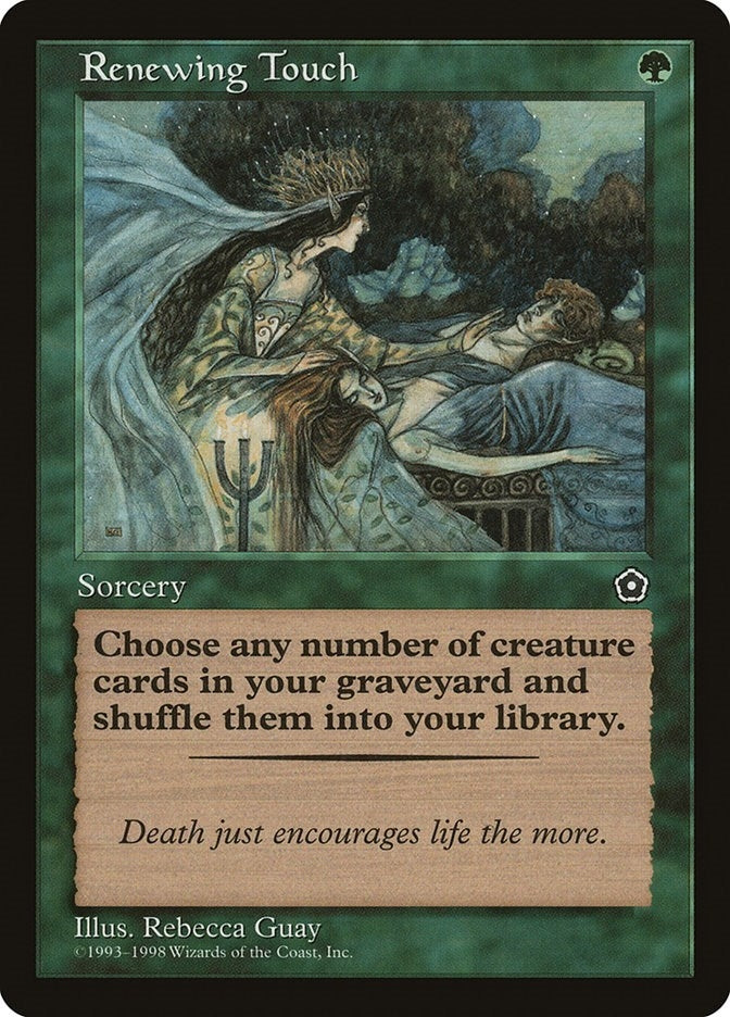 Image for Renewing Touch (P02) - Magic: The Gathering