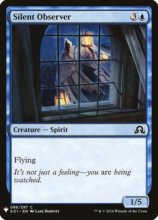Silent Observer (86) (LIST)