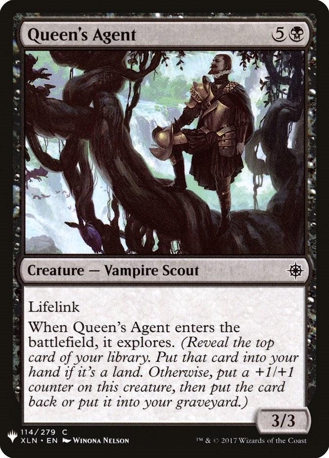 Queen's Agent (114) (LIST)