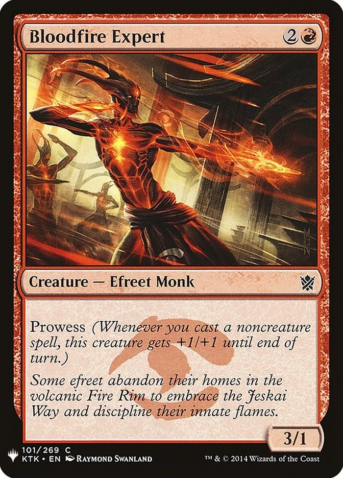 Bloodfire Expert (101) (LIST)