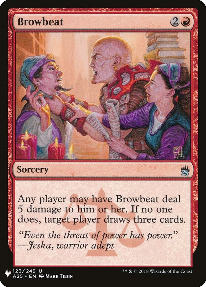 Browbeat (123) (LIST)
