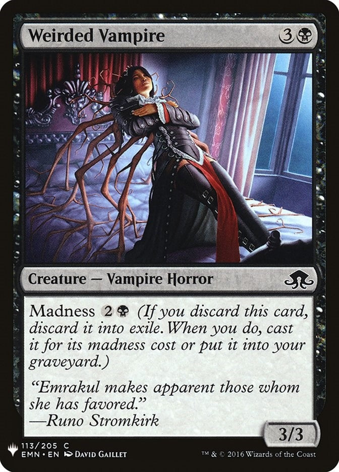 Weirded Vampire (113) (LIST)