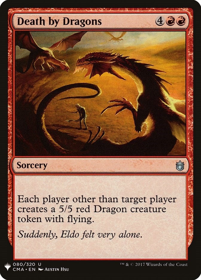 Death by Dragons (80) (LIST)