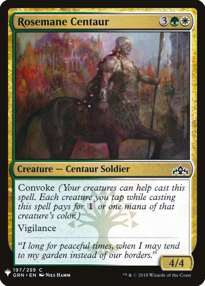 Rosemane Centaur (197) (LIST)