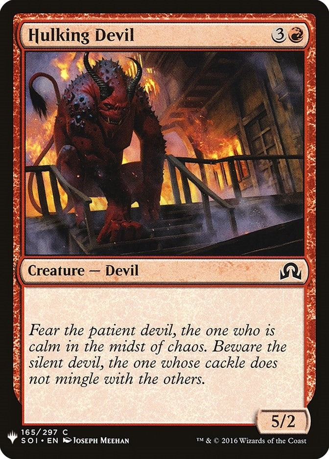 Hulking Devil (165) (LIST)