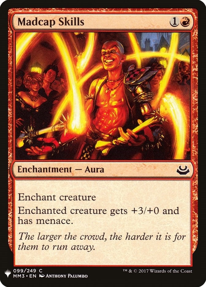 Madcap Skills (99) (LIST)