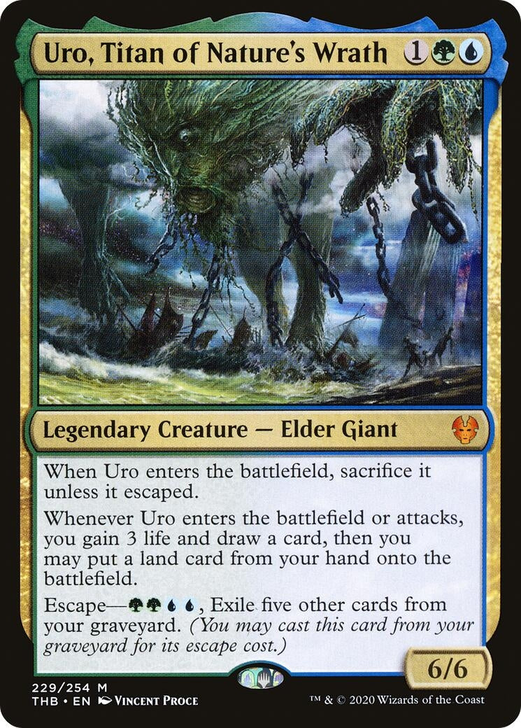 Uro, Titan of Nature's Wrath (229) (THB) Japanese