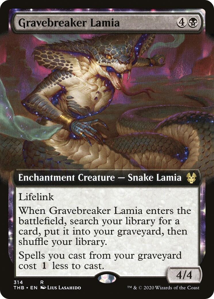 Gravebreaker Lamia (Extended Art) (314) (THB) Japanese