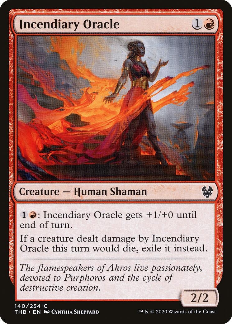 Incendiary Oracle (140) (THB) Japanese