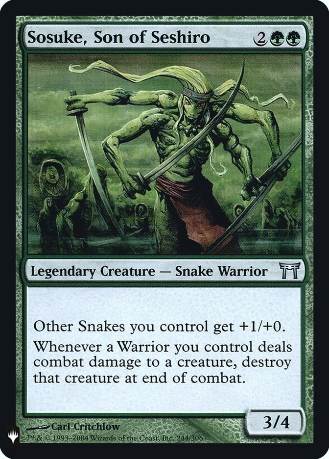 Sosuke, Son of Seshiro (244) (LIST)