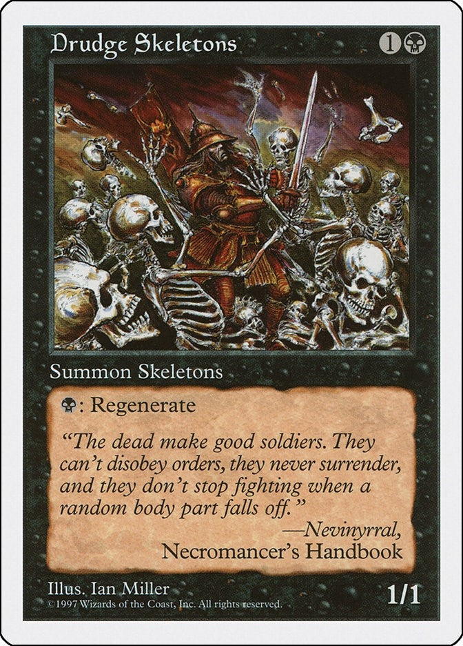 Drudge Skeletons (5ED) Japanese