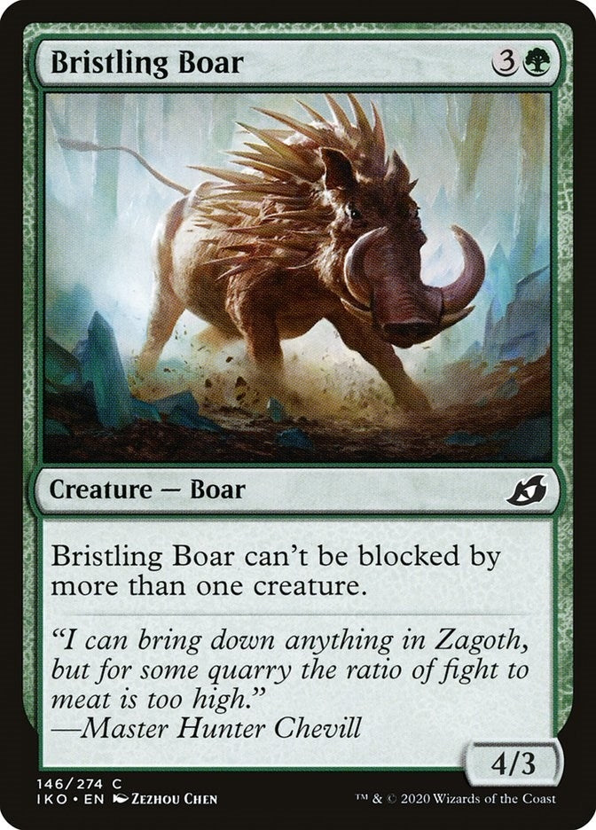 Bristling Boar (146) (IKO) Japanese