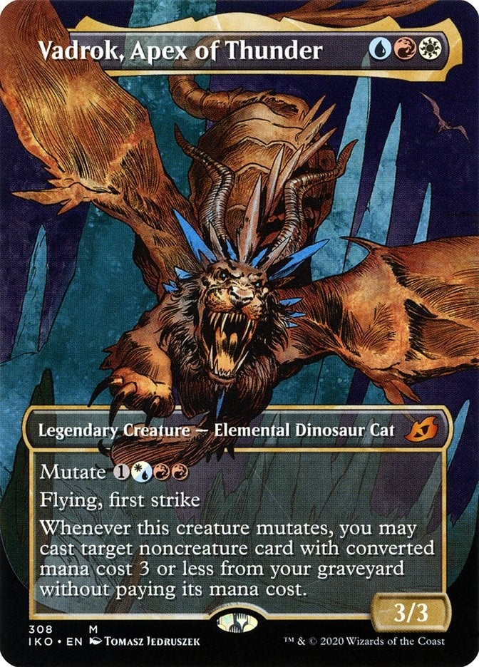 Vadrok, Apex of Thunder (Showcase) (308) (IKO) Japanese
