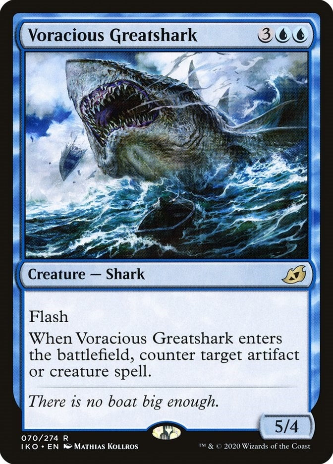 Voracious Greatshark (70) (IKO) Spanish