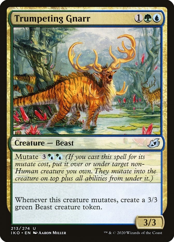 Trumpeting Gnarr (213) (IKO) Spanish