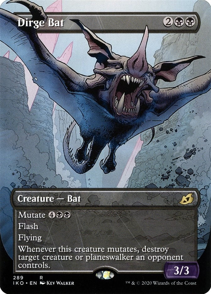 Dirge Bat (Showcase) (289) (IKO) Japanese