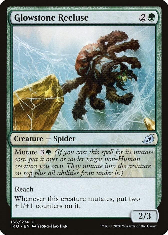 Glowstone Recluse (156) (IKO)