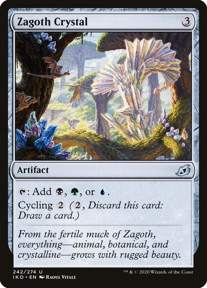 Zagoth Crystal (242) (IKO) Spanish