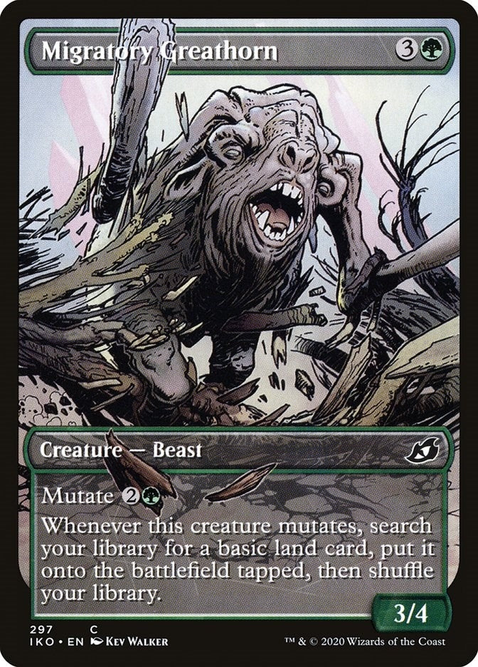 Migratory Greathorn (Showcase) (297) (IKO)