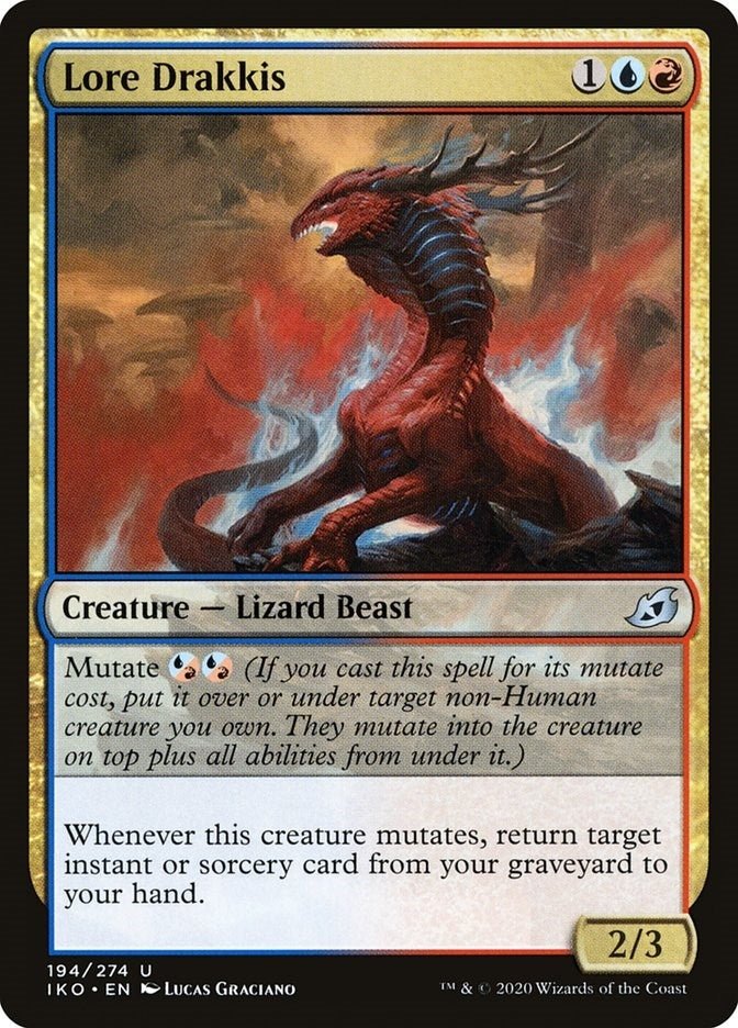 Lore Drakkis (194) (IKO) Spanish