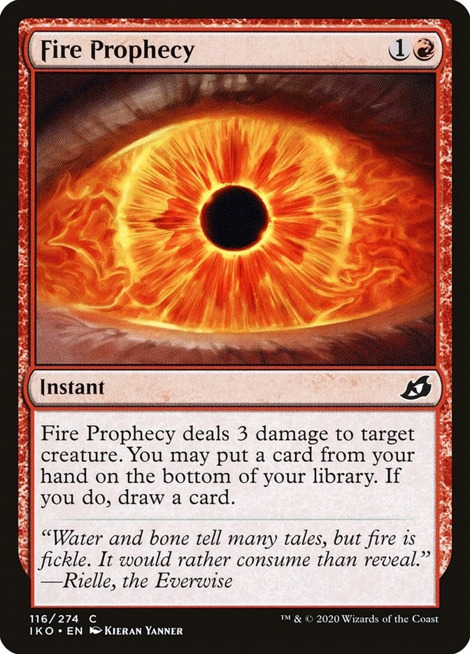 Fire Prophecy (116) (IKO) French