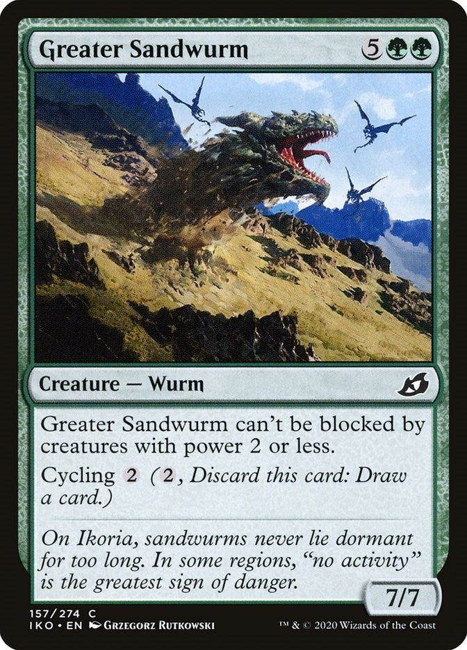 Greater Sandwurm (157) (IKO)