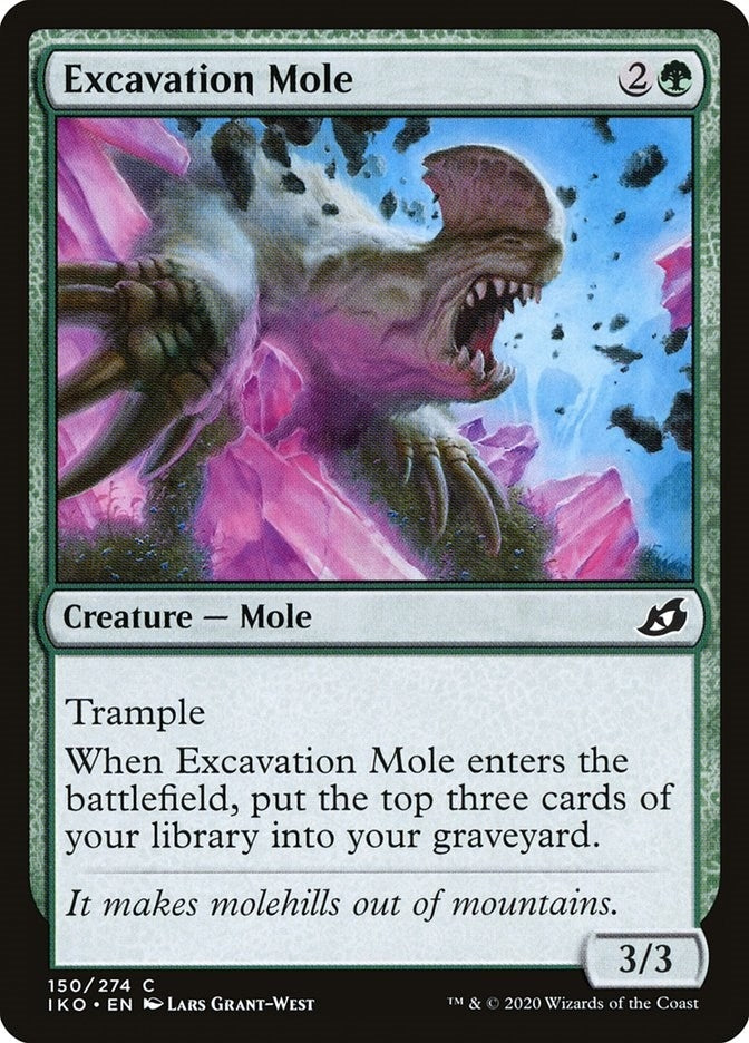 Excavation Mole (150) (IKO) Japanese
