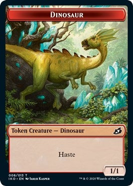 Dinosaur Token (8) (IKO)