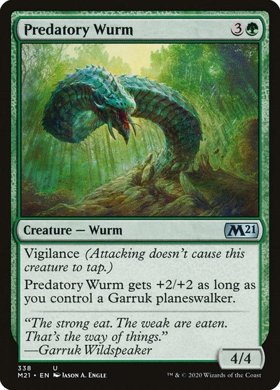 Predatory Wurm (338) (M21)