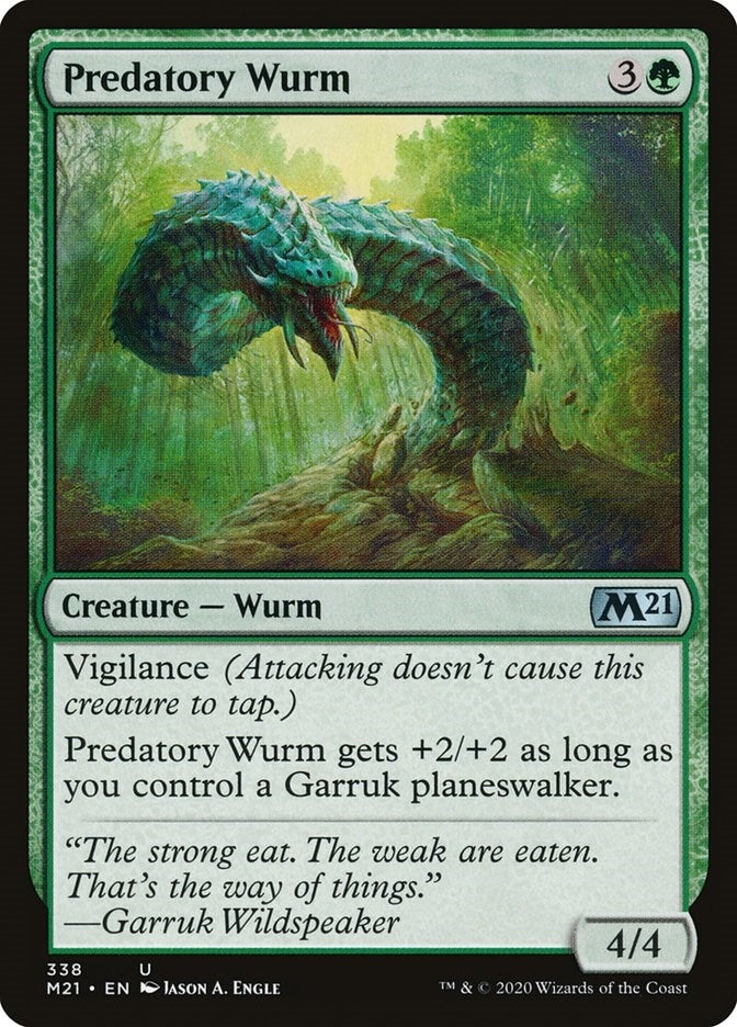 Predatory Wurm (338) (M21)