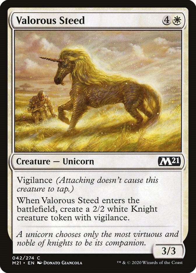 Valorous Steed (42) (M21)
