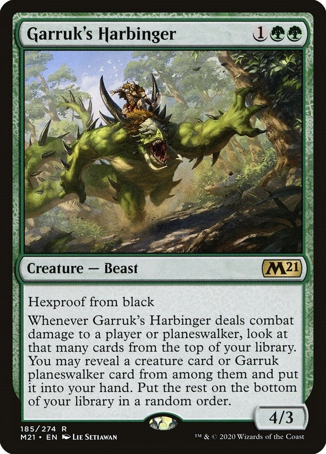 Garruk's Harbinger (185) (M21)