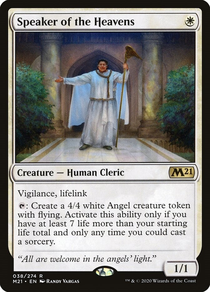 Speaker of the Heavens (38) (M21)