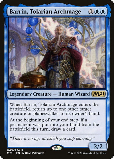 Barrin, Tolarian Archmage (45) (M21)