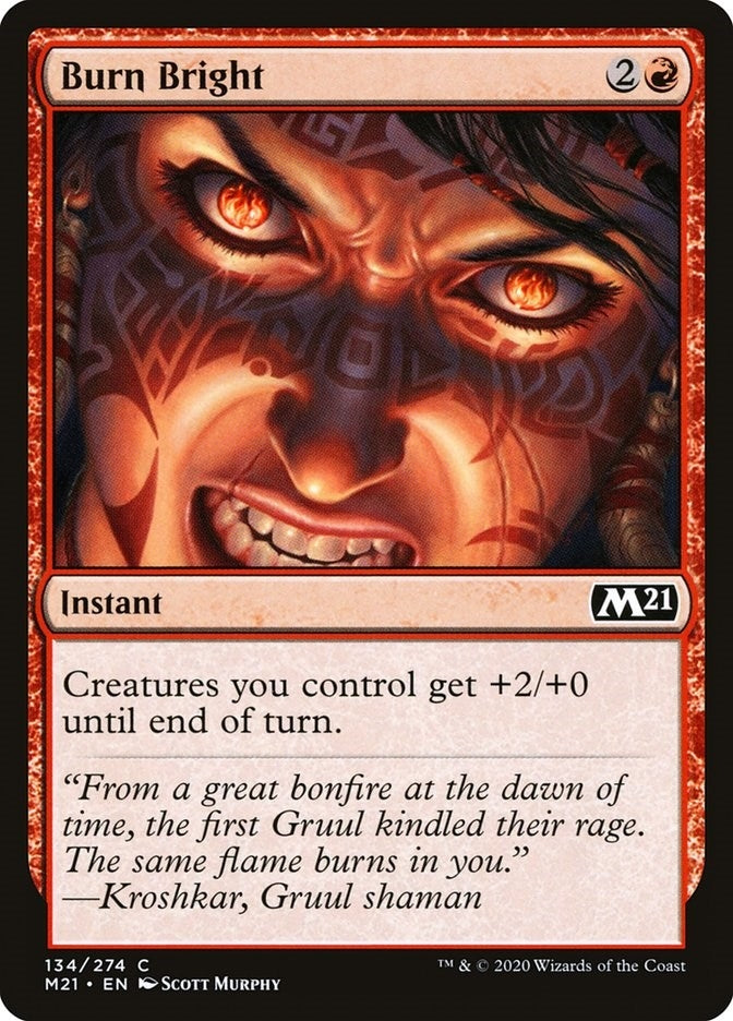 Burn Bright (134) (M21)