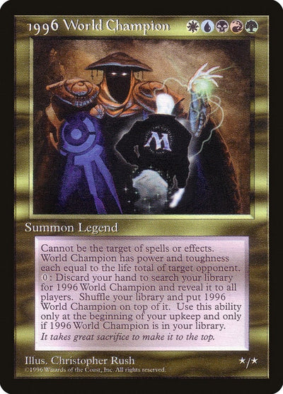 1996 World Champion (SPECIAL)