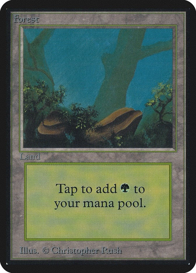 Image for Forest (A) (LEA) - Magic: The Gathering