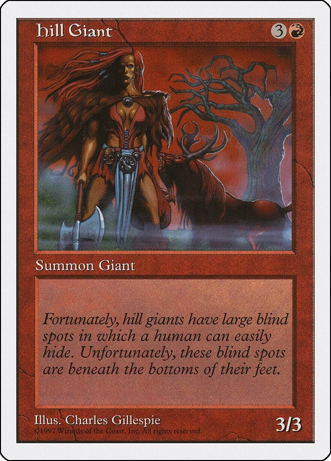 Hill Giant (5ED) Japanese