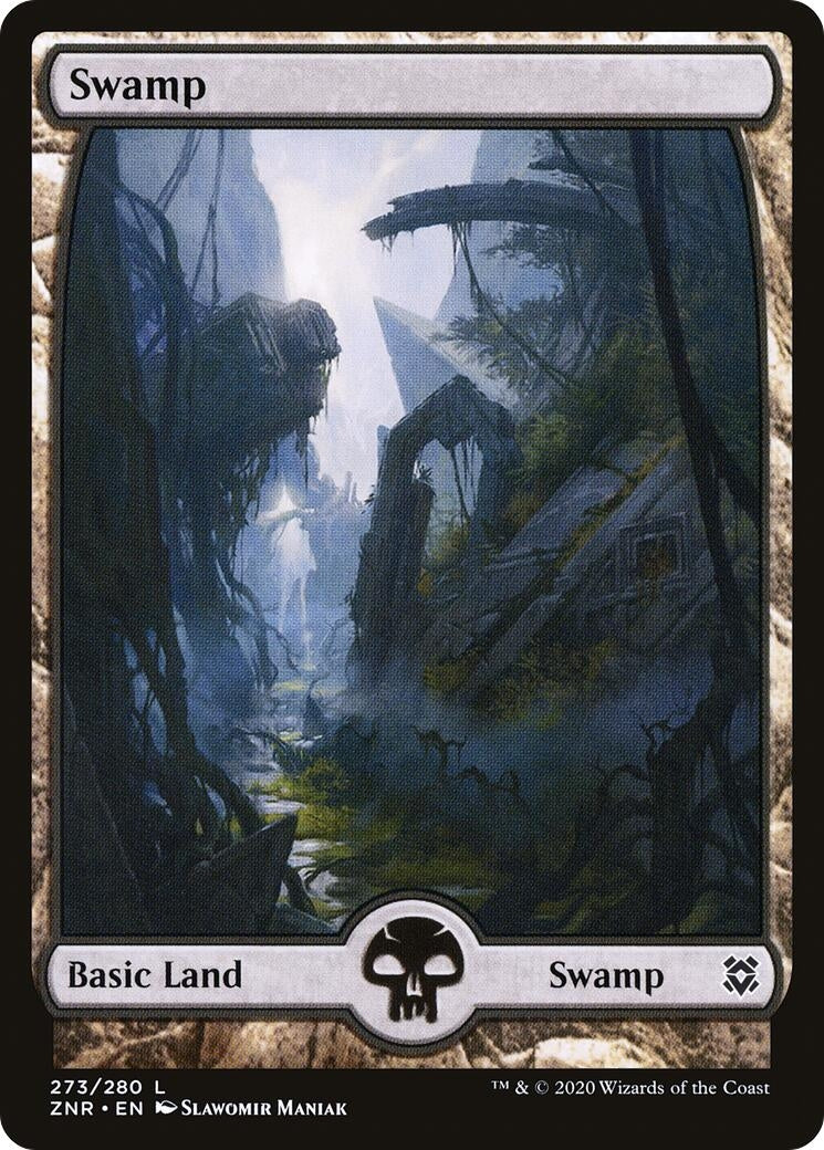 Swamp (273) - Full Art (273) (ZNR)