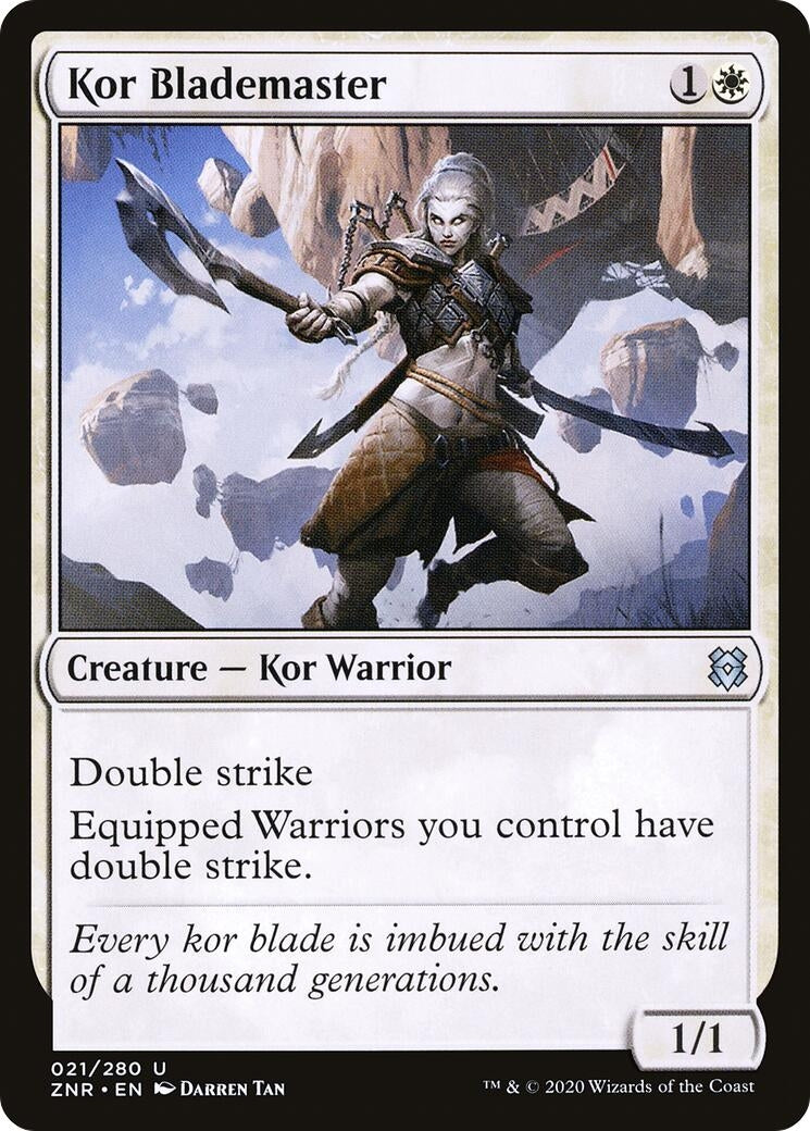 Kor Blademaster (21) (ZNR) Japanese